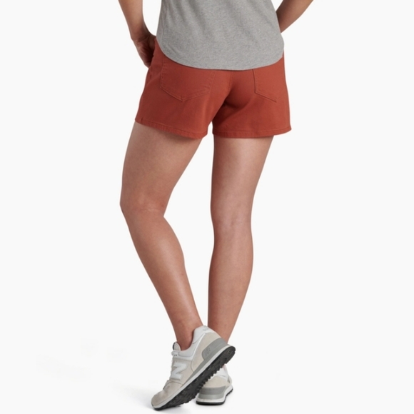 Kuhl Kontour Short 4 Inch In Tuscany Rust Size 8 Like New - Picture 2 of 7